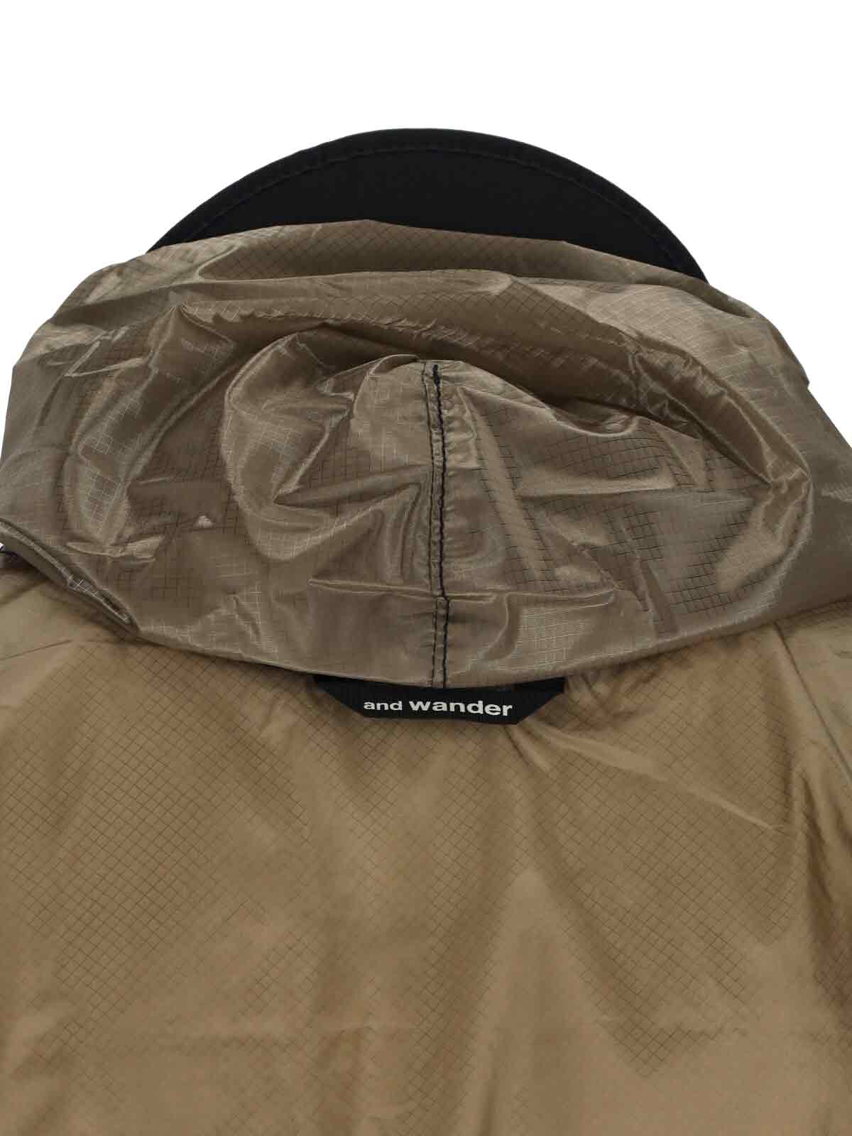 And Wander Jackets Beige Nylon