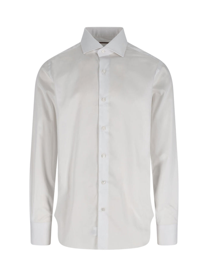 Barba Napoli Shirts White Cotone