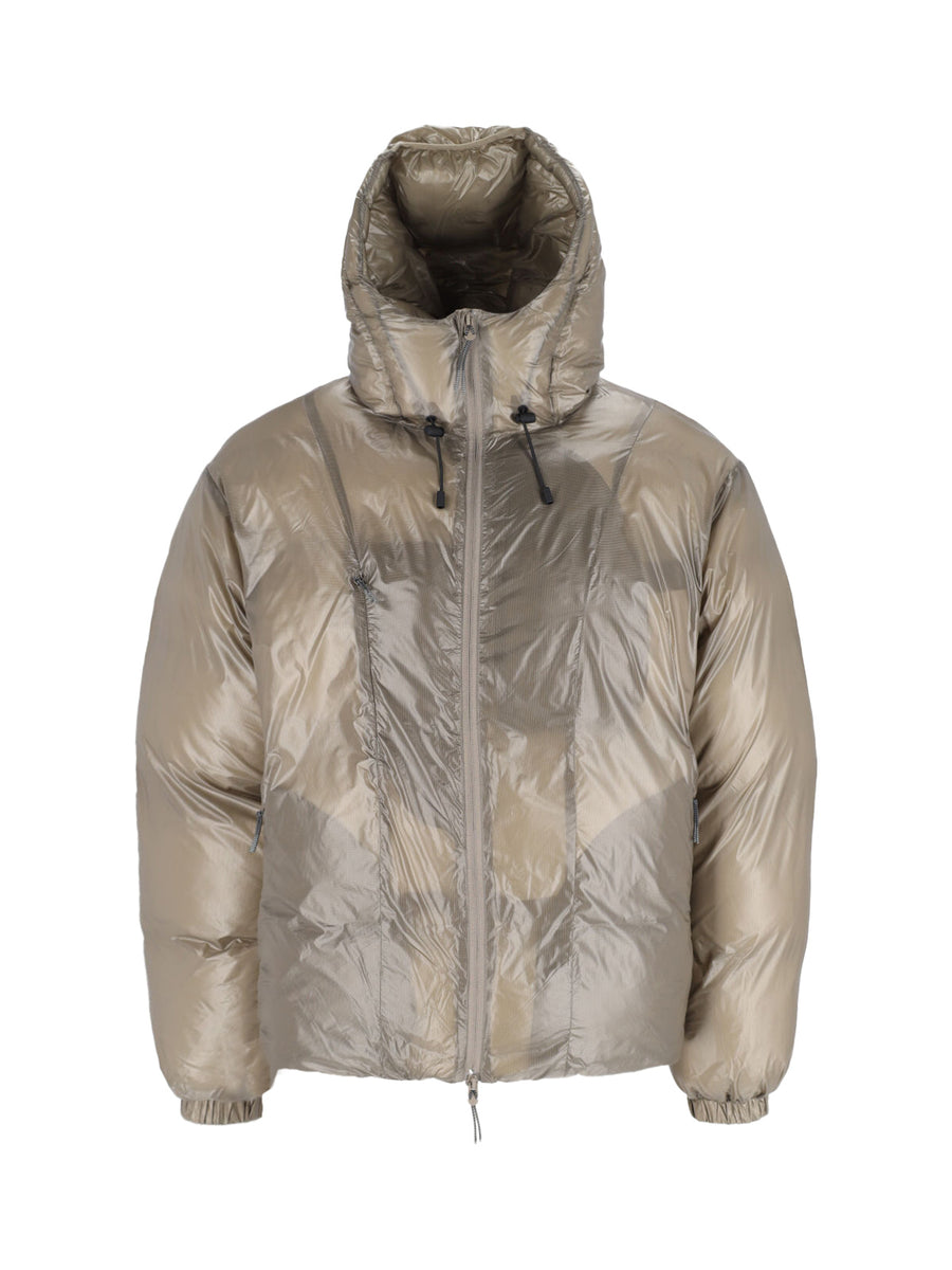 Roa 100% Polyamide down jacket in beige