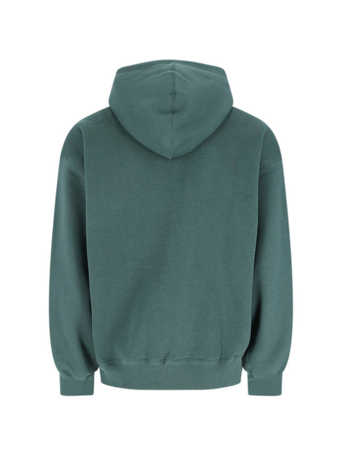 Nike Sweaters Green Cotone