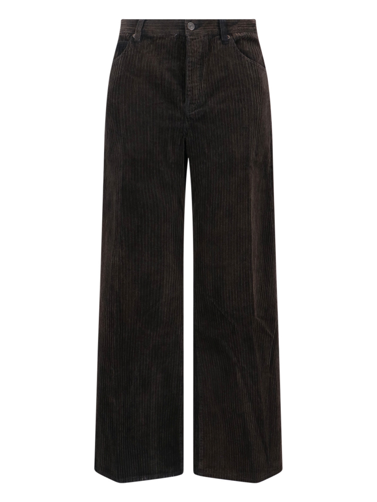 Frame Trousers Brown Cotton