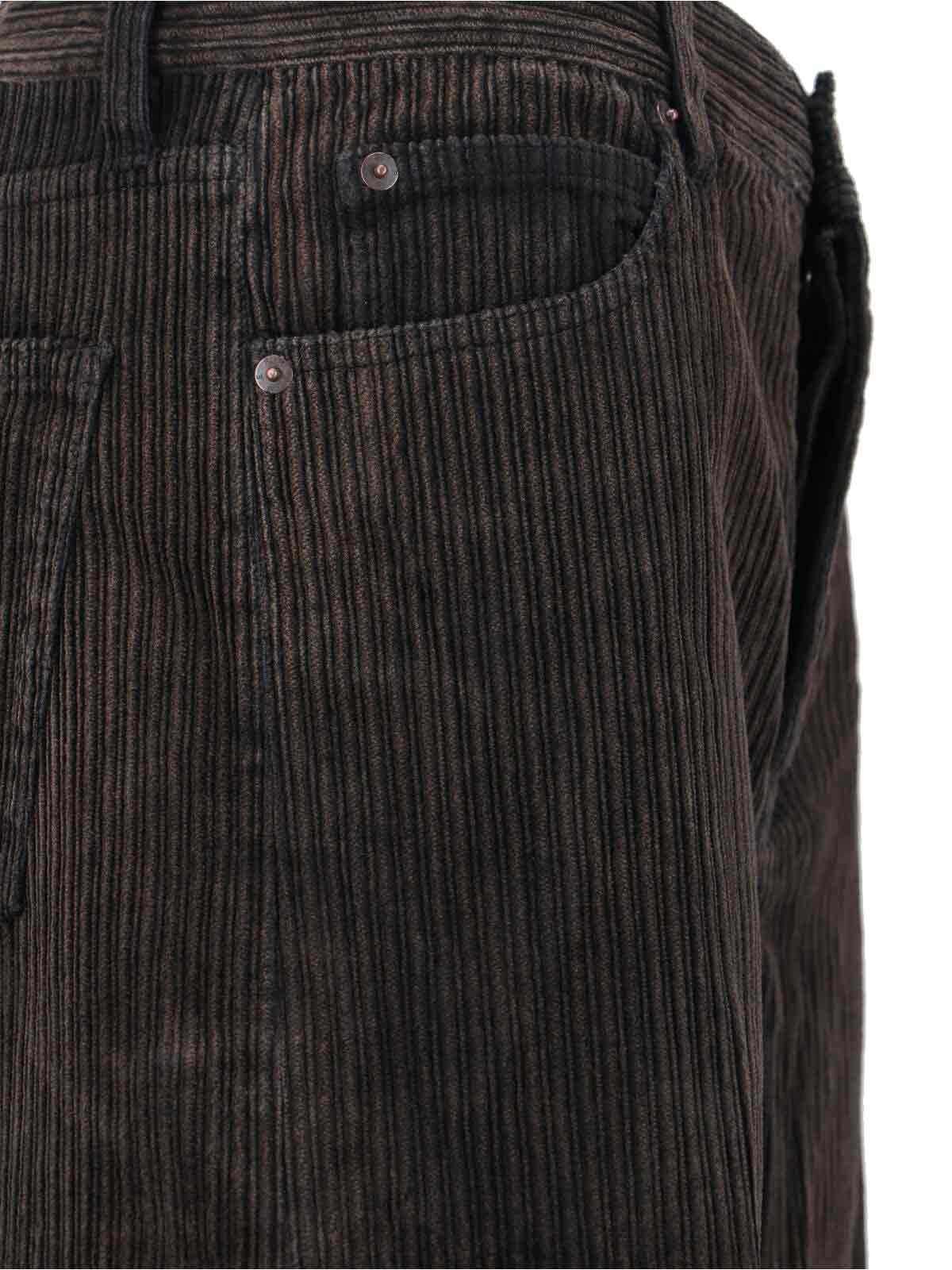 Frame Trousers Brown Cotton