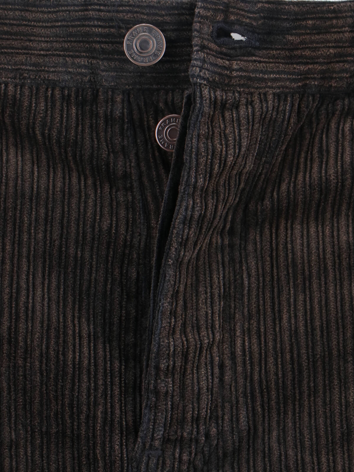 Frame Trousers Brown Cotton