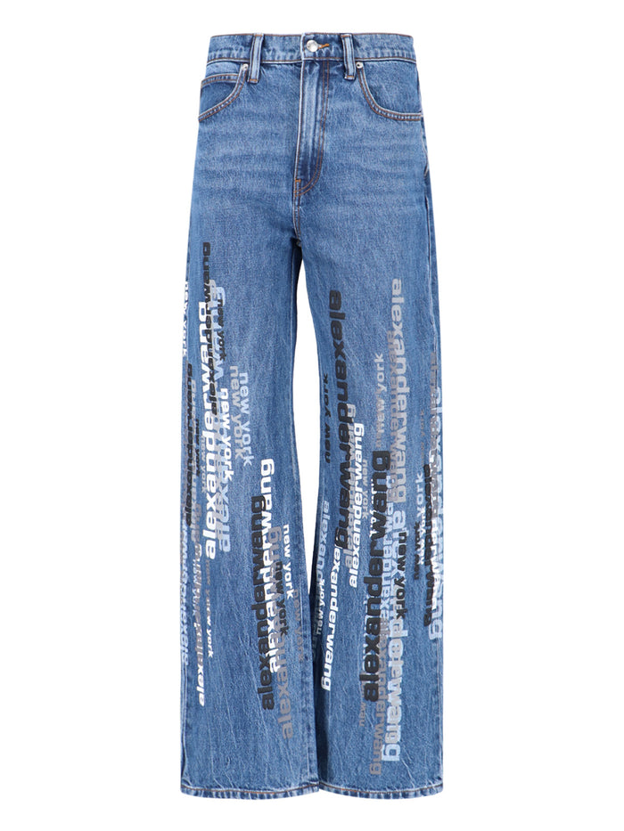 Alexander Wang Jeans Blue Cotton
