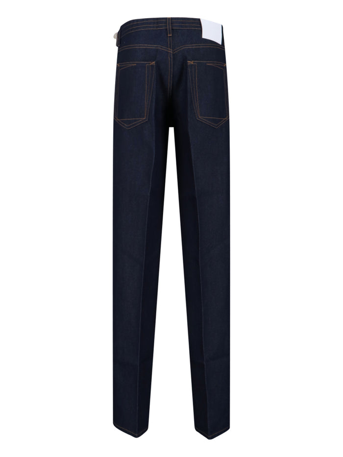SETCHU Jeans Blue Cotton