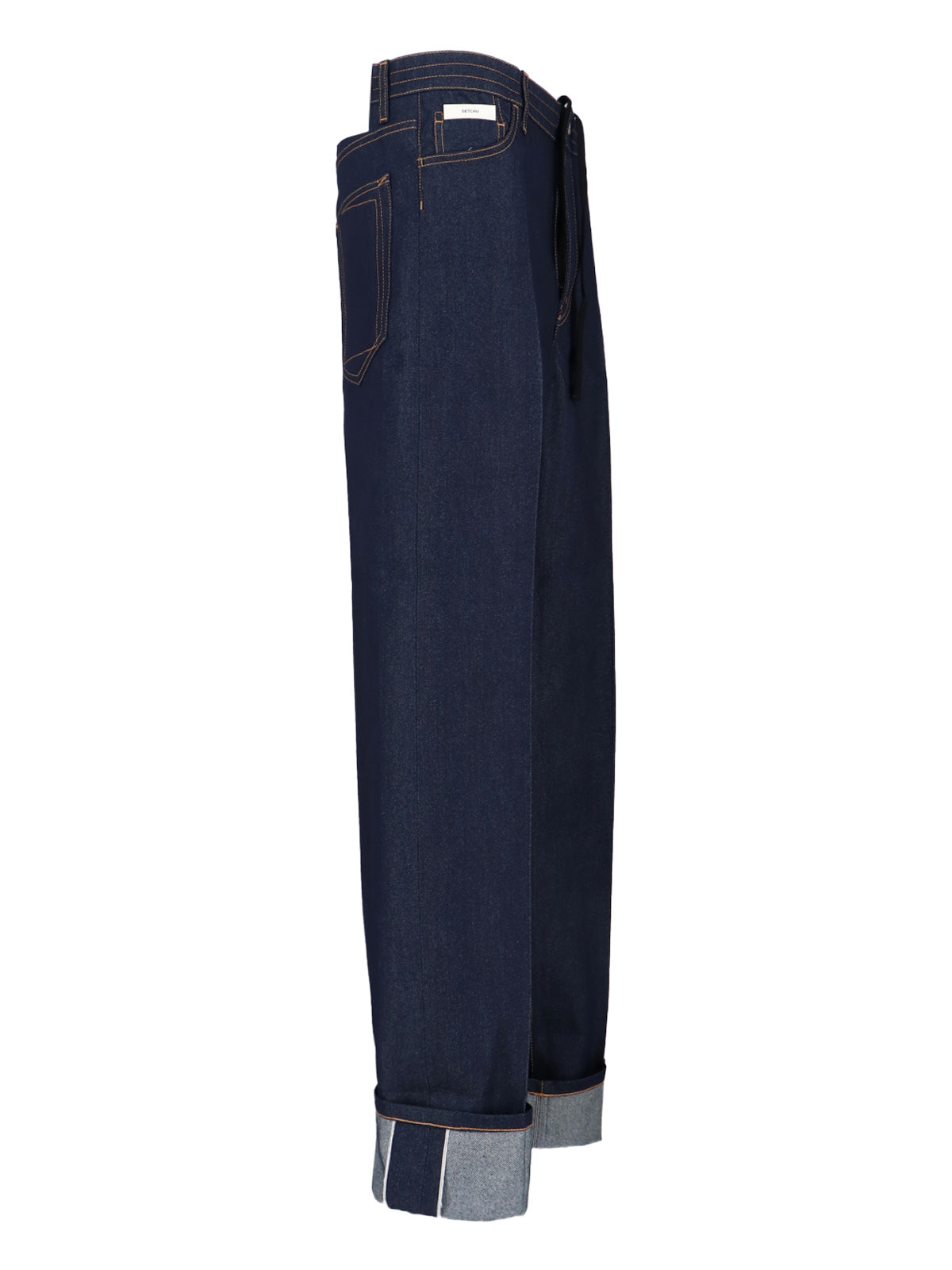 SETCHU Jeans Blue Cotton