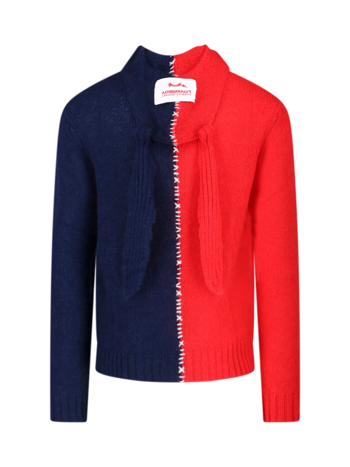 CHARLES JEFFREY LOVERBOY Sweaters Red Extrafine Lambswool