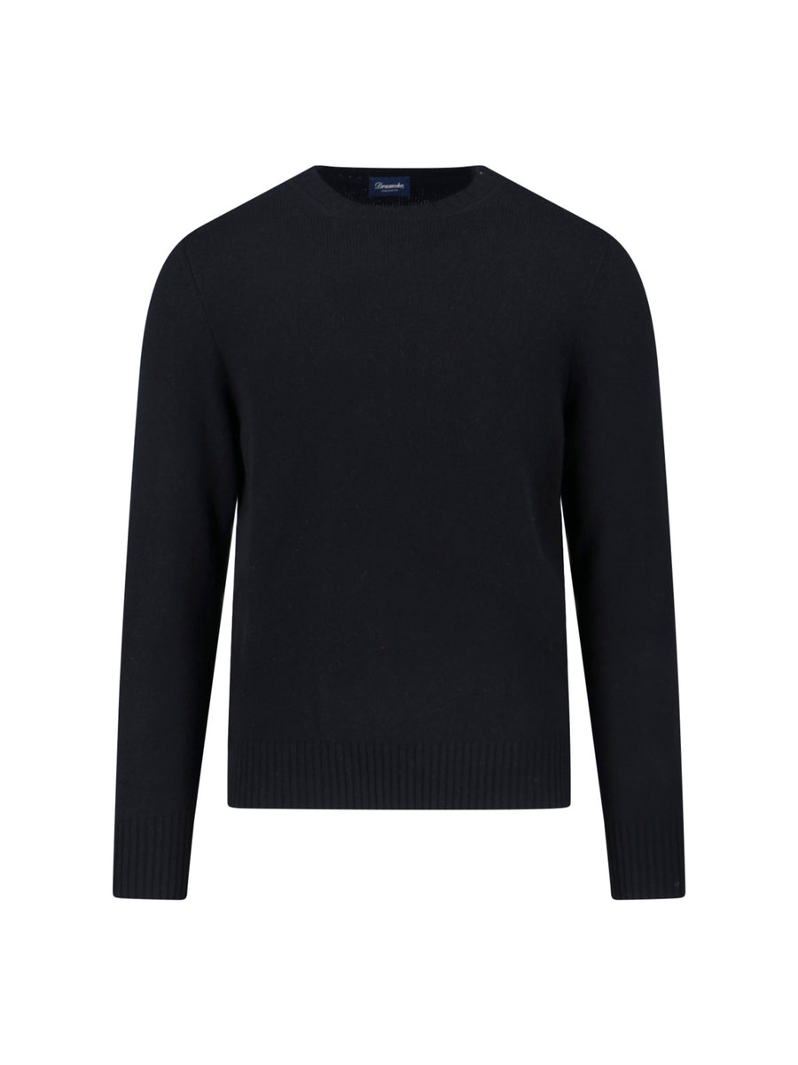 Drumohr 100% cashmere sweater in black