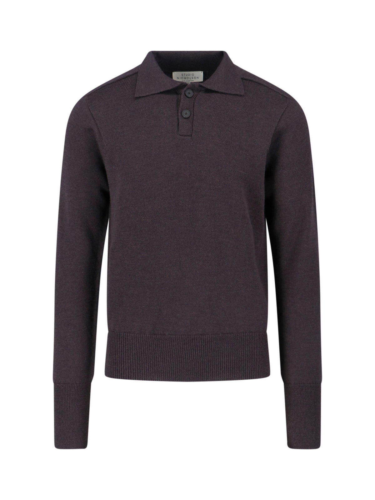 Studio Nicholson Sweaters Brown Extrafine Merino Wool