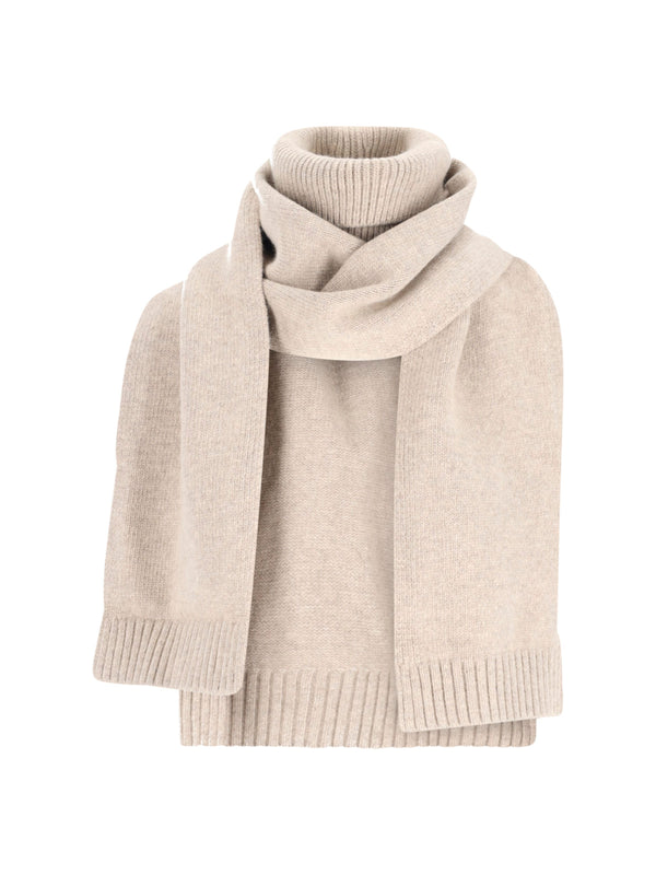 Ivir 50% Polyamide scarf in beige