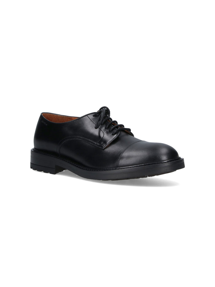 Alexander Hotto Flat Shoes Black Pelle
