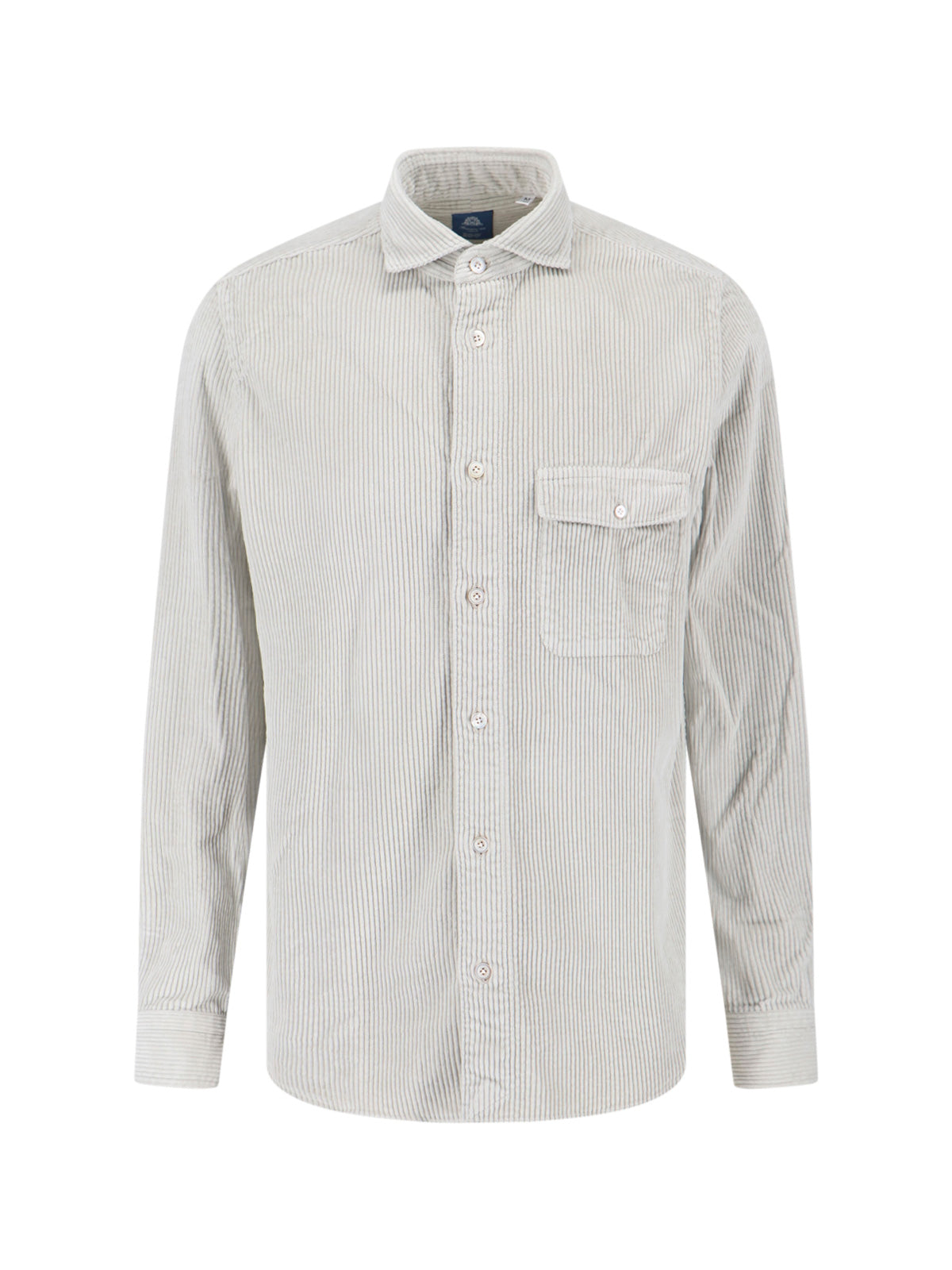 Finamore Shirts Grey Cotton