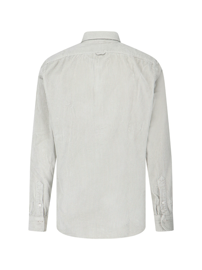 Finamore Shirts Grey Cotton