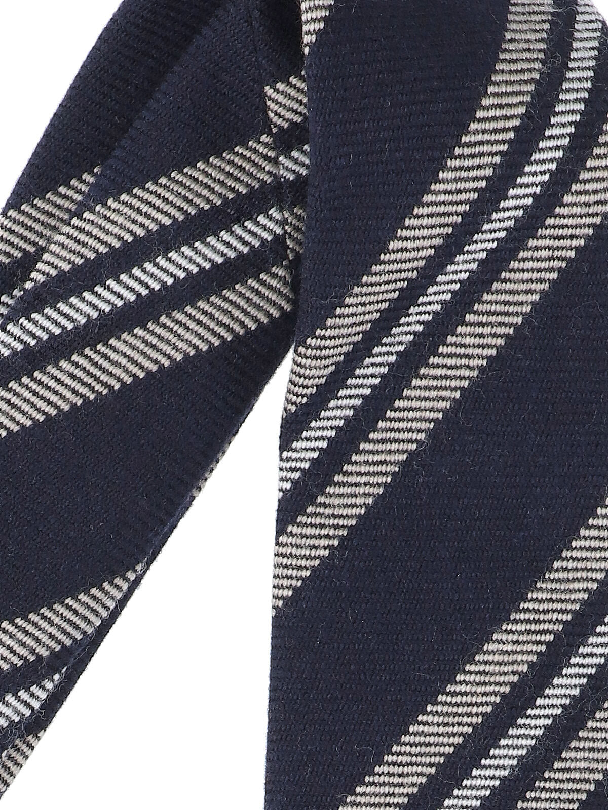Finamore Ties Blue Wool