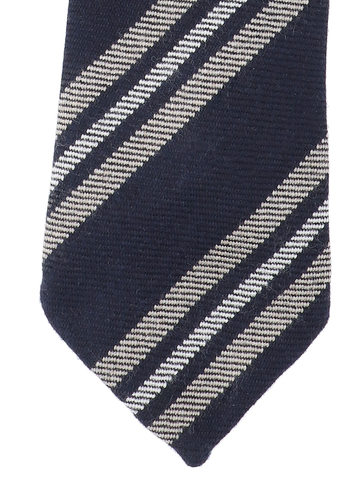 Finamore Ties Blue Wool
