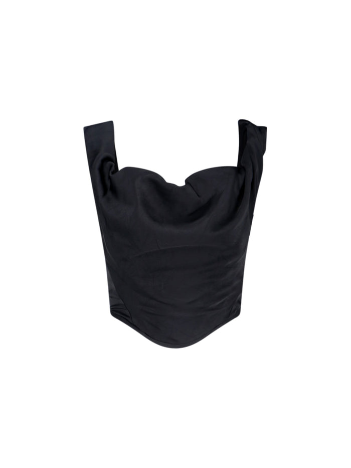 Vivienne Westwood Top Black Polyester