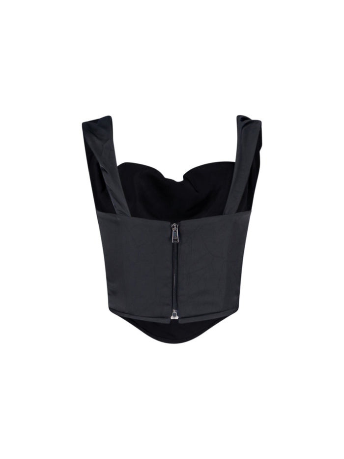 Vivienne Westwood Top Black Polyester