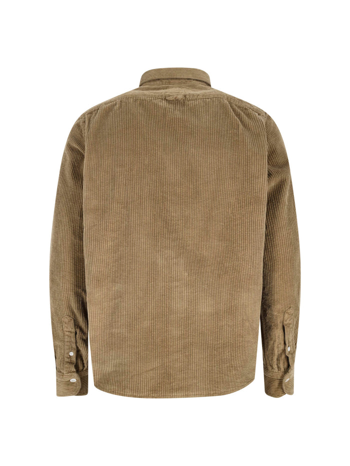 Finamore Shirts Brown Cotton