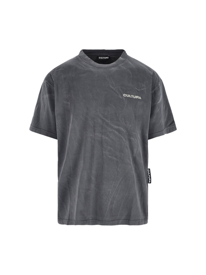 Cultura T-Shirts And Polos Grey Cotton