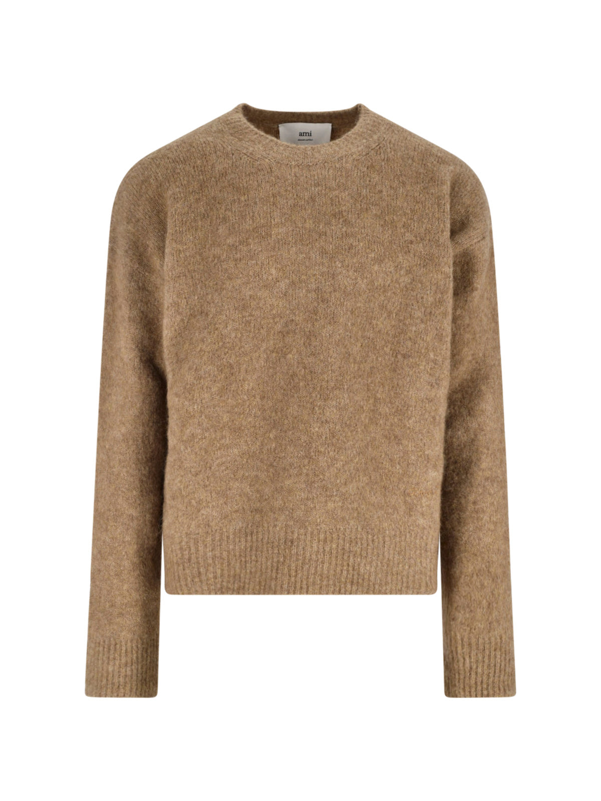 Ami Sweaters Brown Alpaca