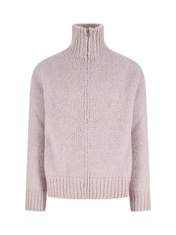 Jil Sander 43% Mohair sweater in pink