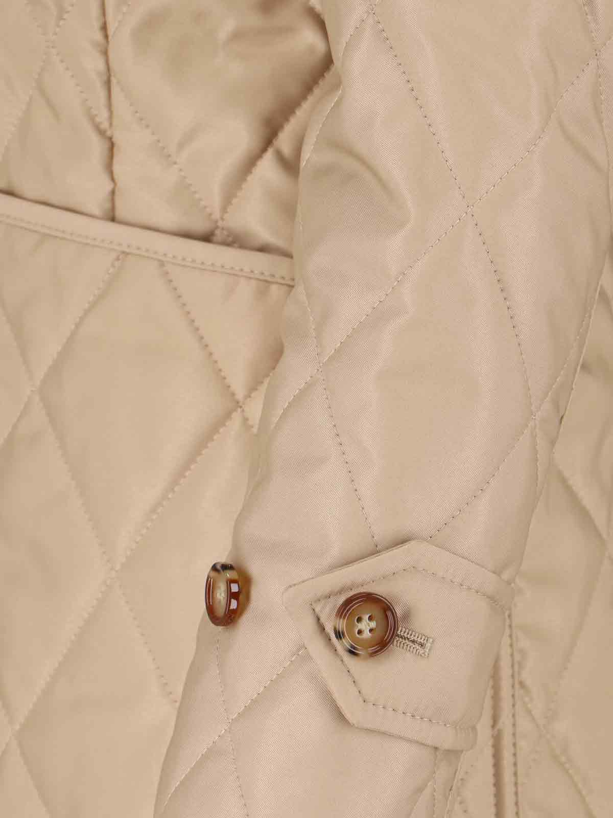 Burberry Jackets Beige Polyester