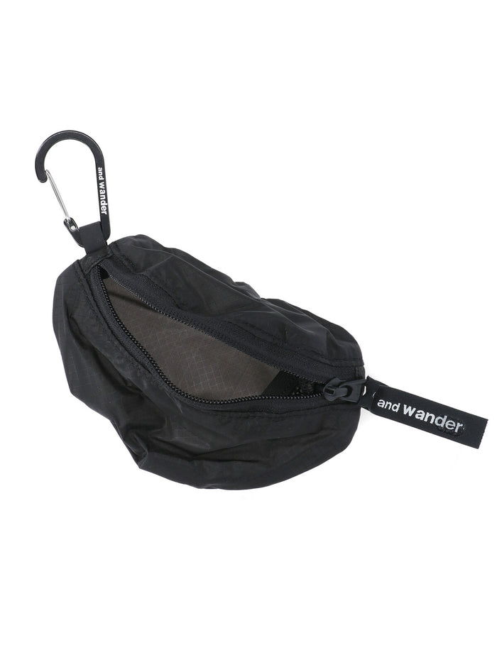 And Wander Wallets Black Nylon