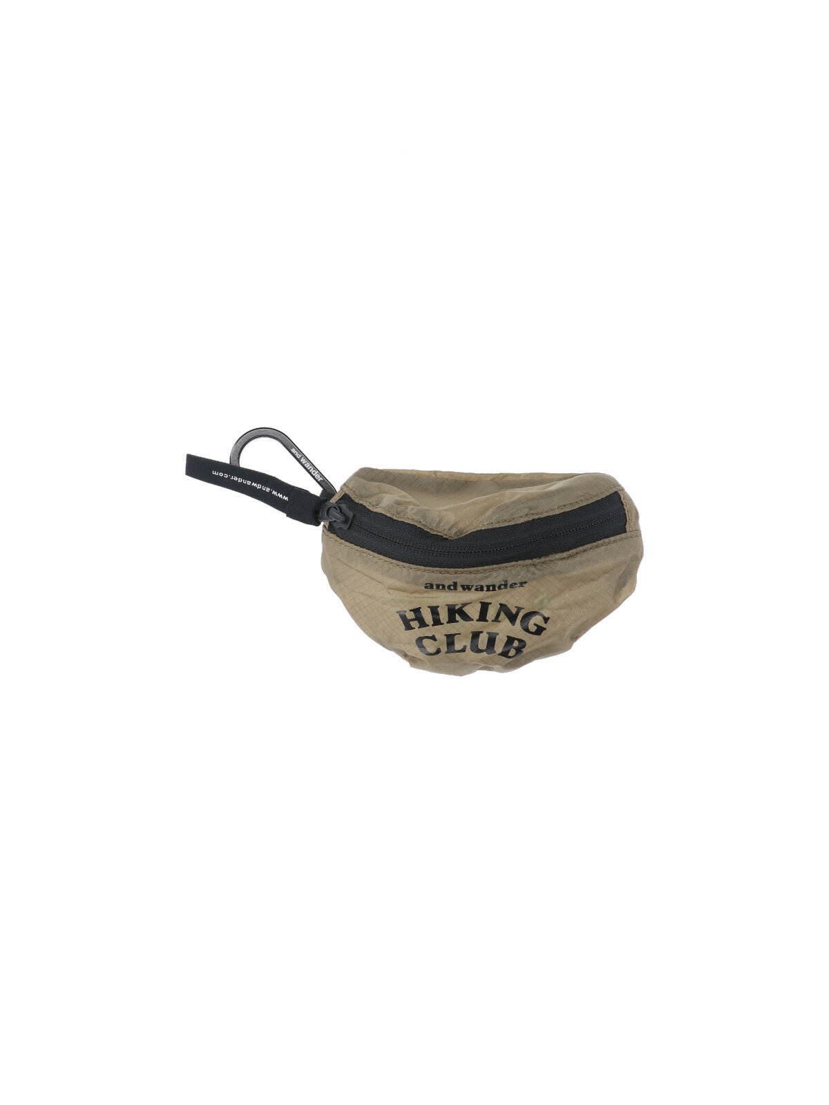 And Wander Accessories Brown Nylon