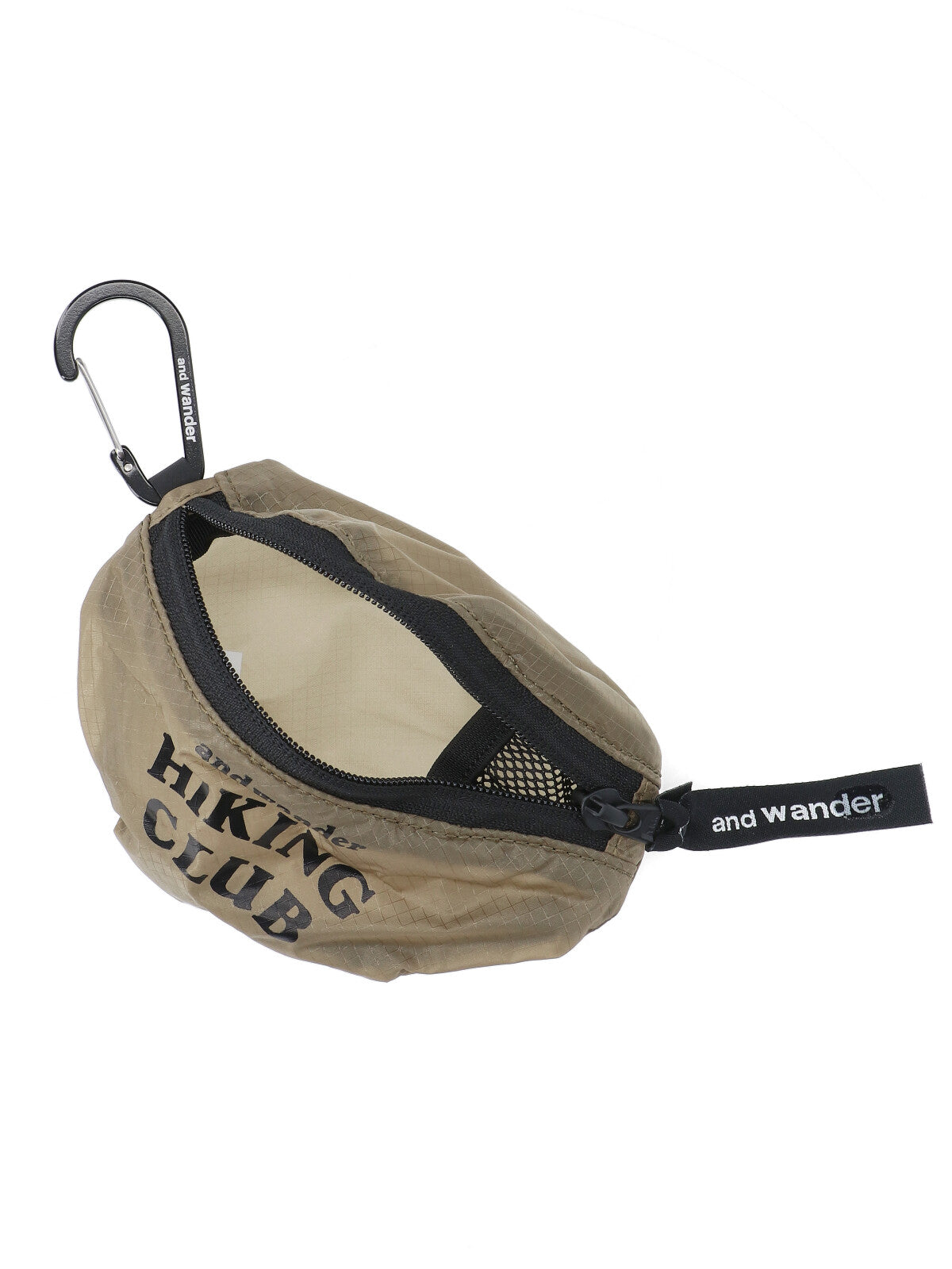 And Wander Accessories Brown Nylon