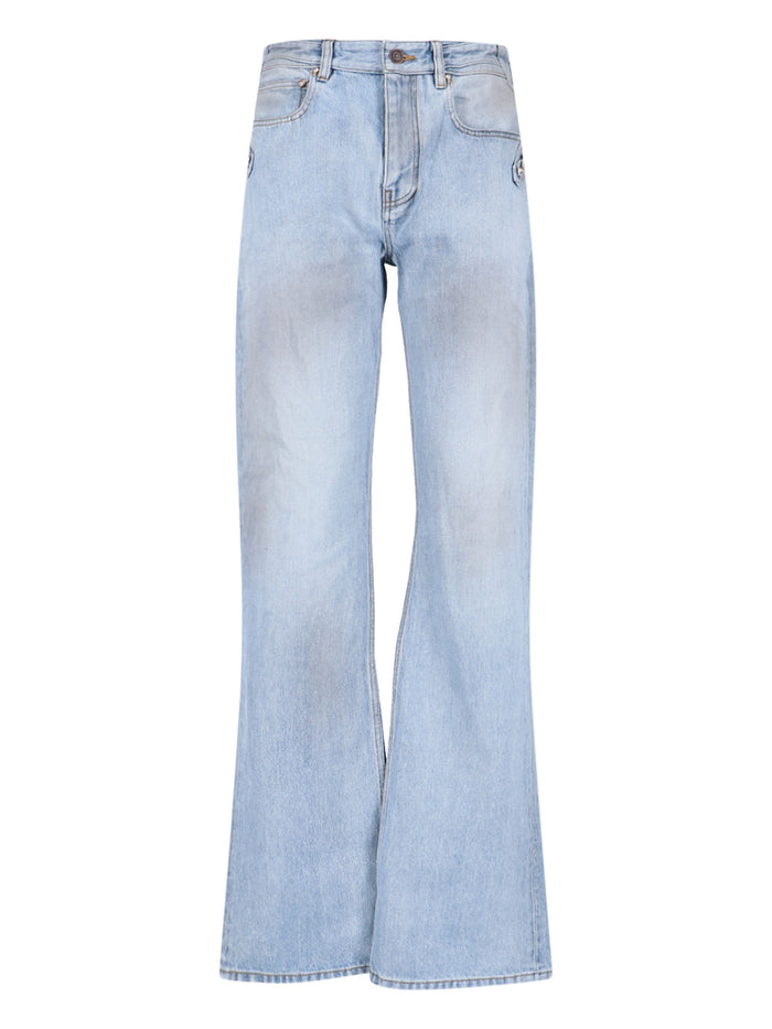 Balenciaga Jeans Blue Cotton