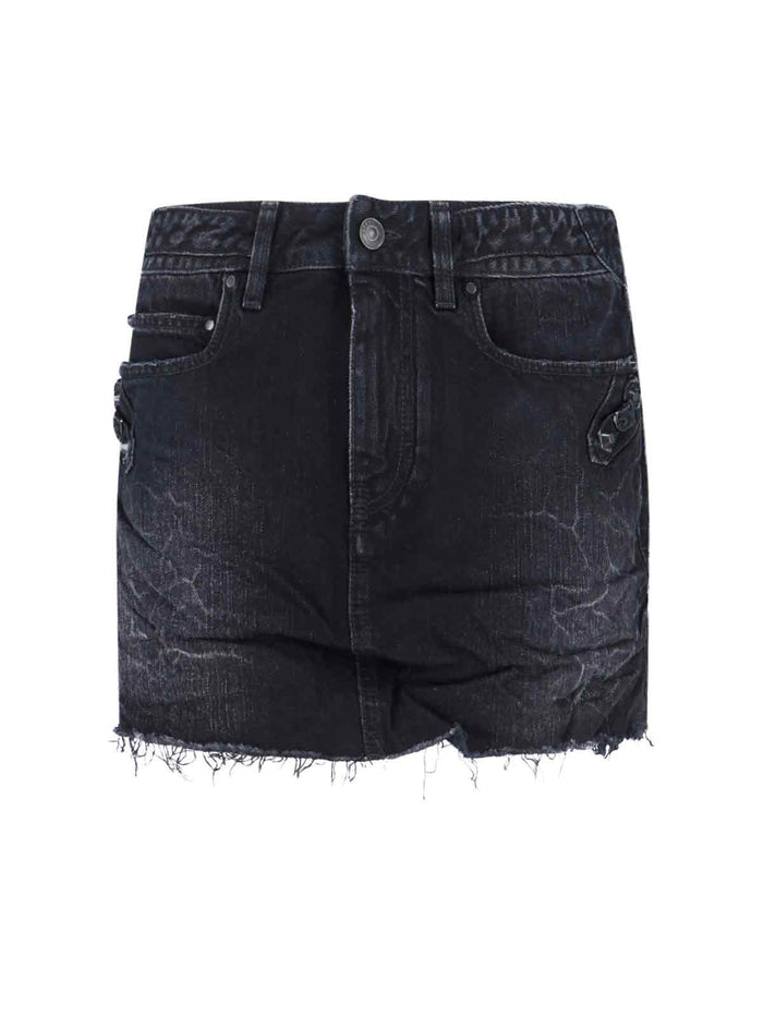 Balenciaga Skirts Black Cotton