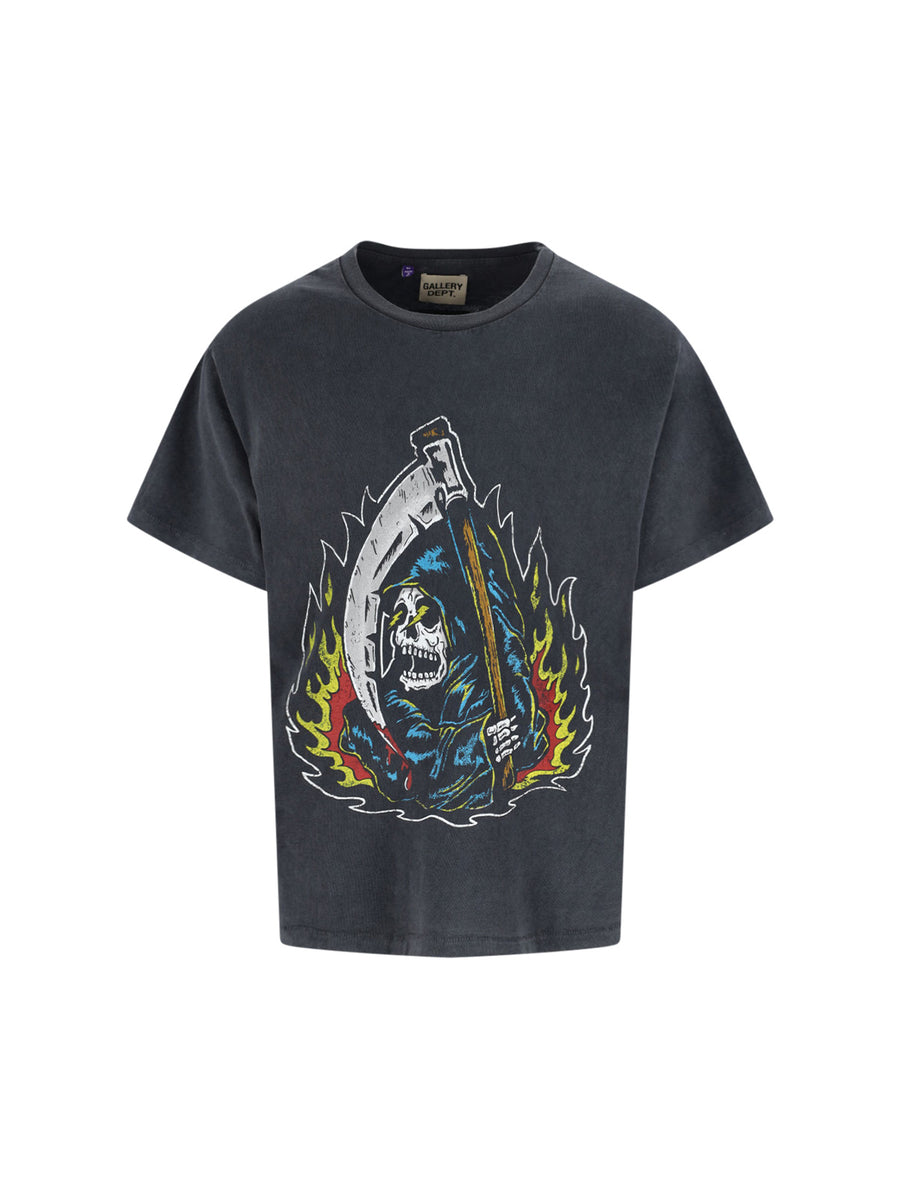 Gallery Dept 100% Cotton t-shirt in black