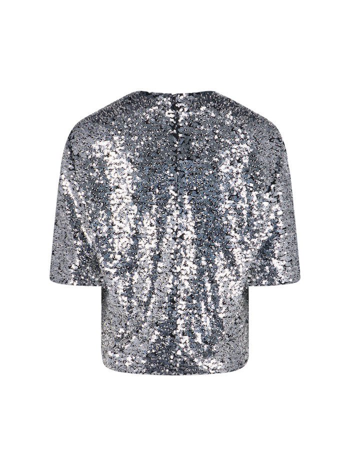 Isabel Marant Top Silver Polyester
