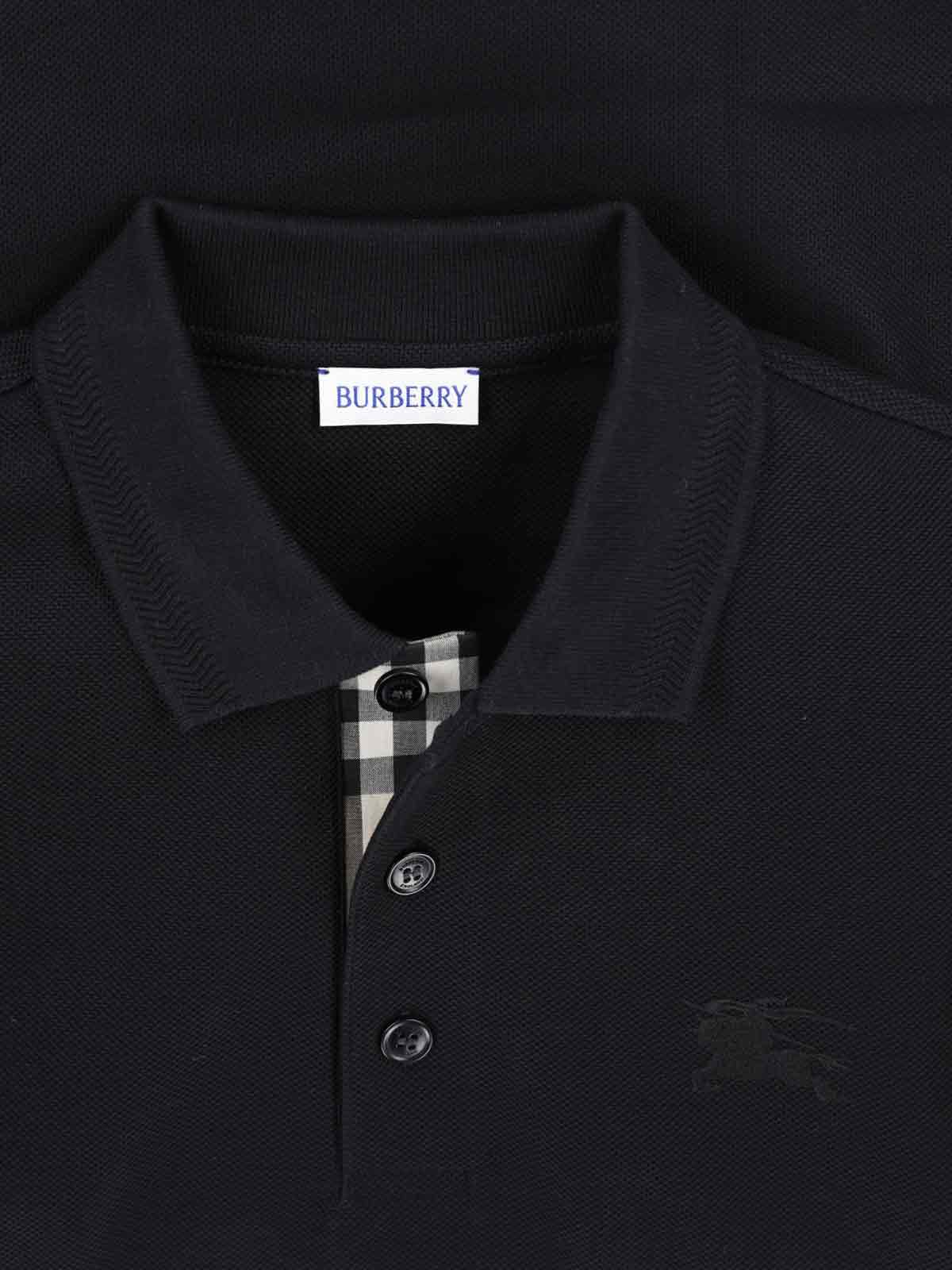 Burberry T-shirts and Polos Black Cotton