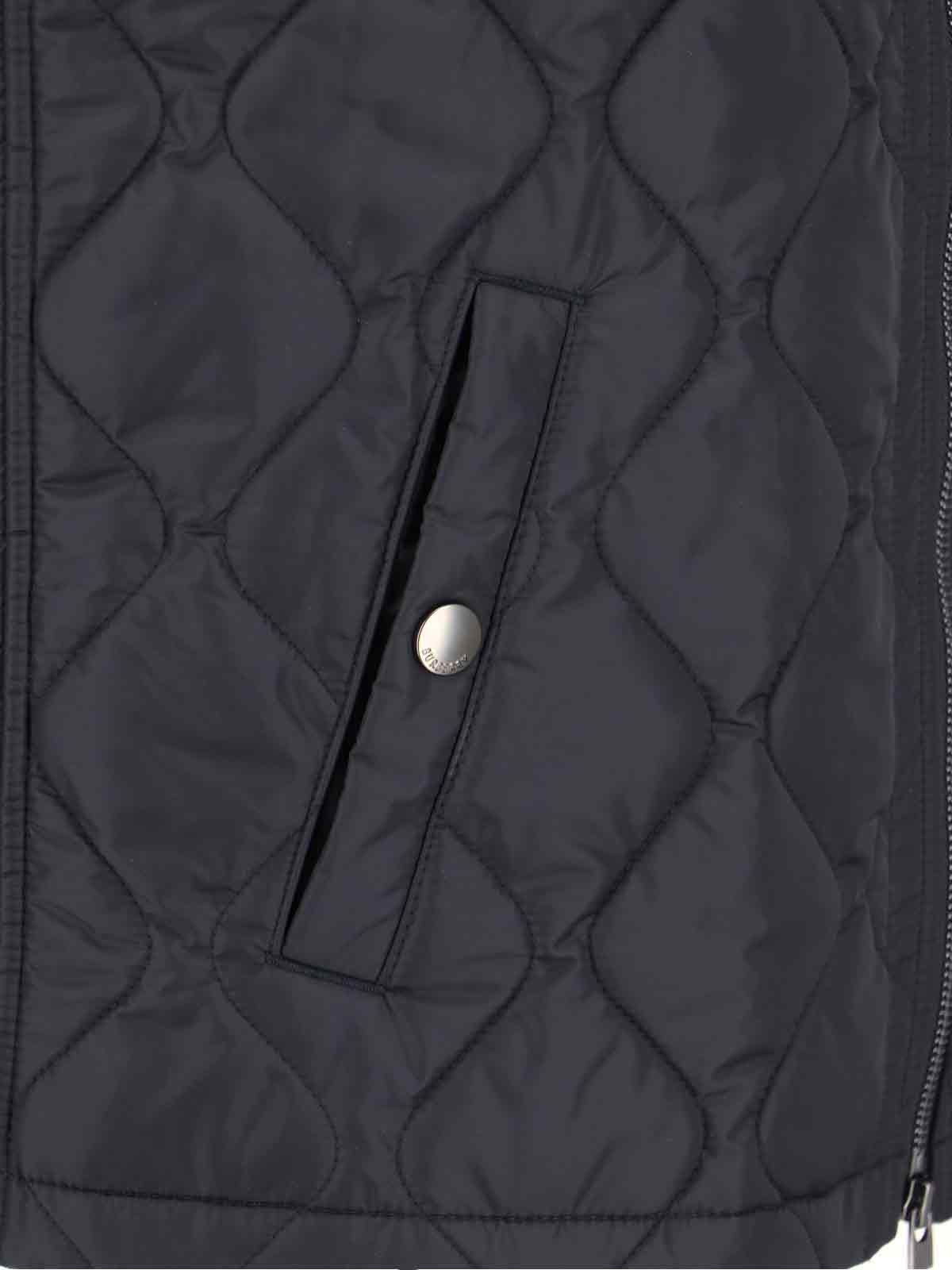 Burberry Jackets Black Polyamide