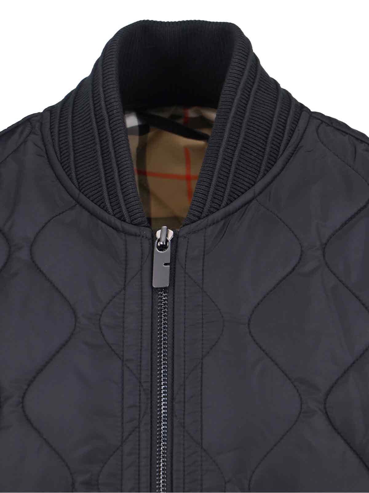 Burberry Jackets Black Polyamide