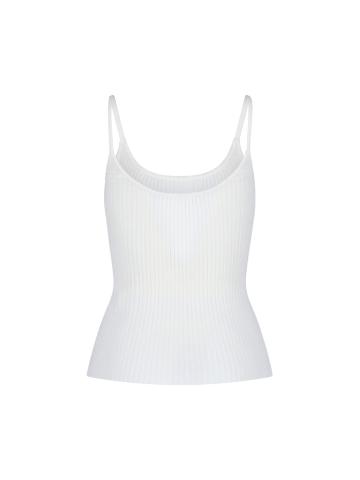 Courrèges Top White Viscose