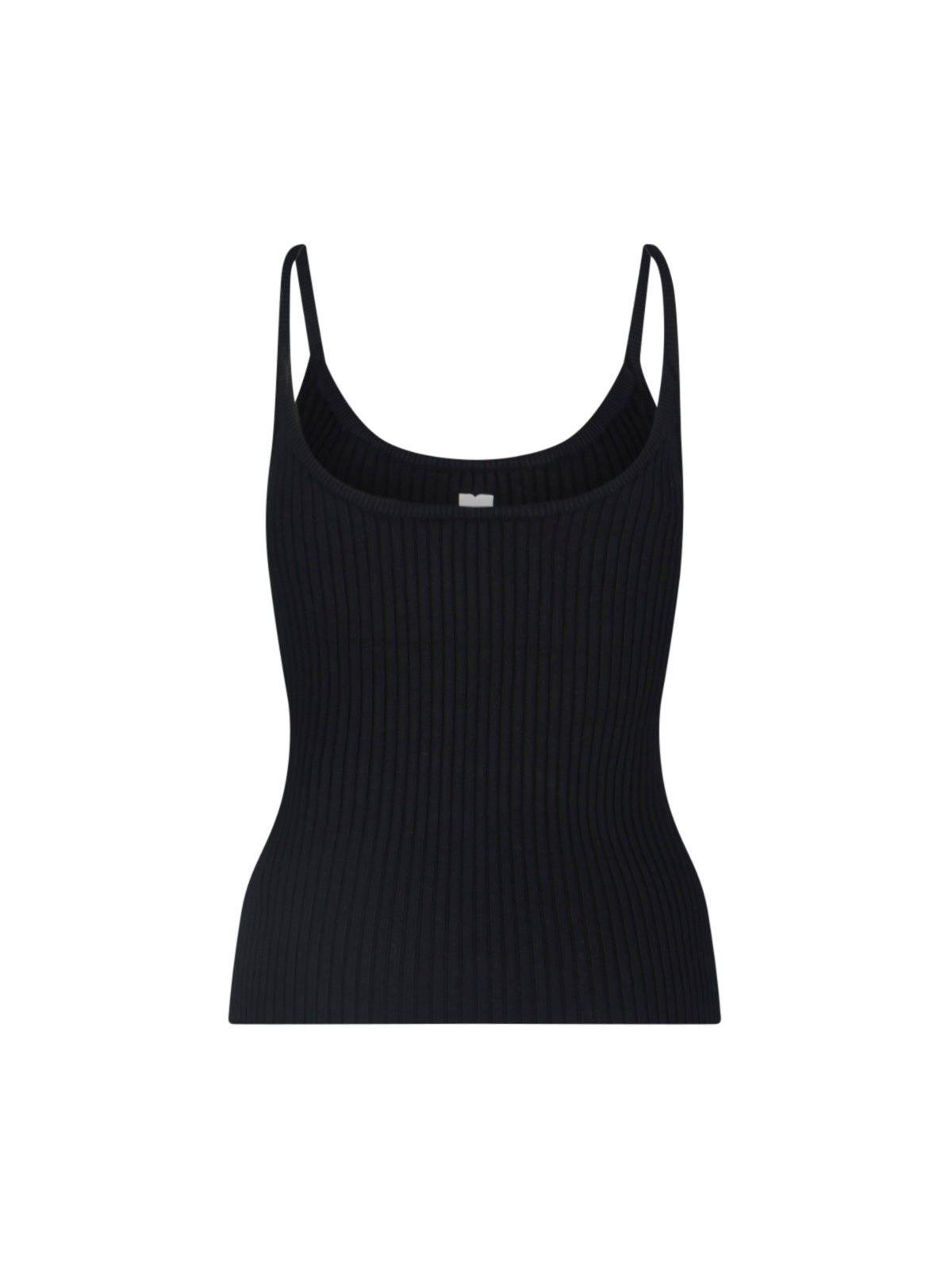 Courrèges Top Black Viscose