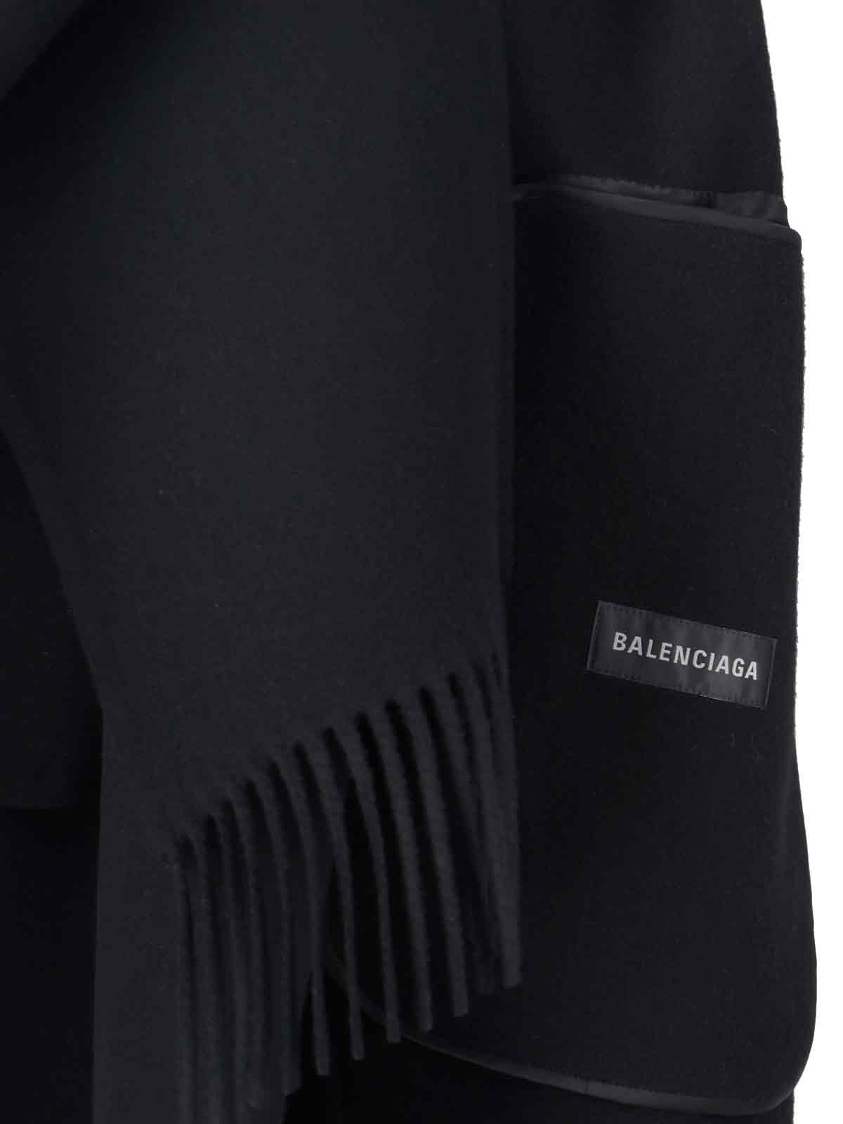 Balenciaga Jackets Black Cashmere