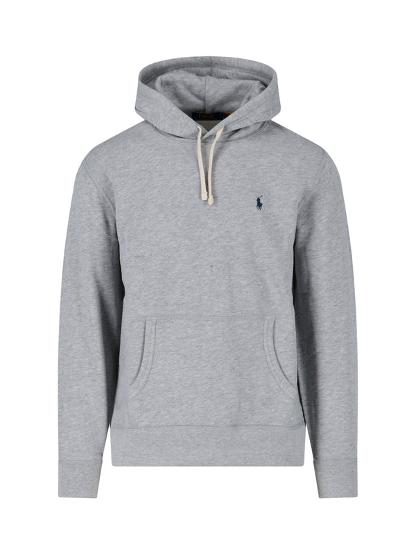 Polo Ralph Lauren 60% Cotton hoodie in gray