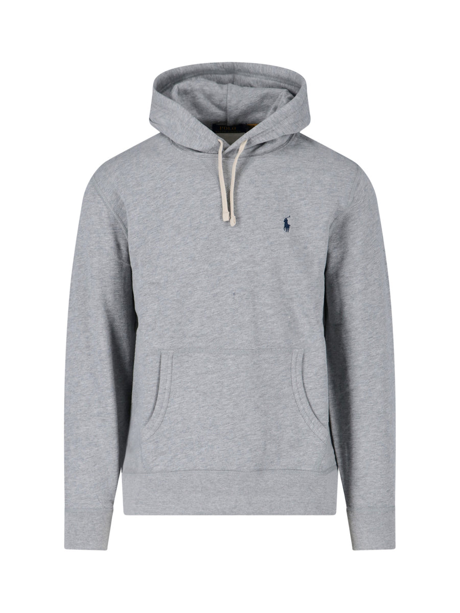 Polo Ralph Lauren 60% Cotton hoodie in gray
