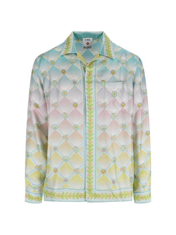 Casablanca 100% silk shirt in multicolor