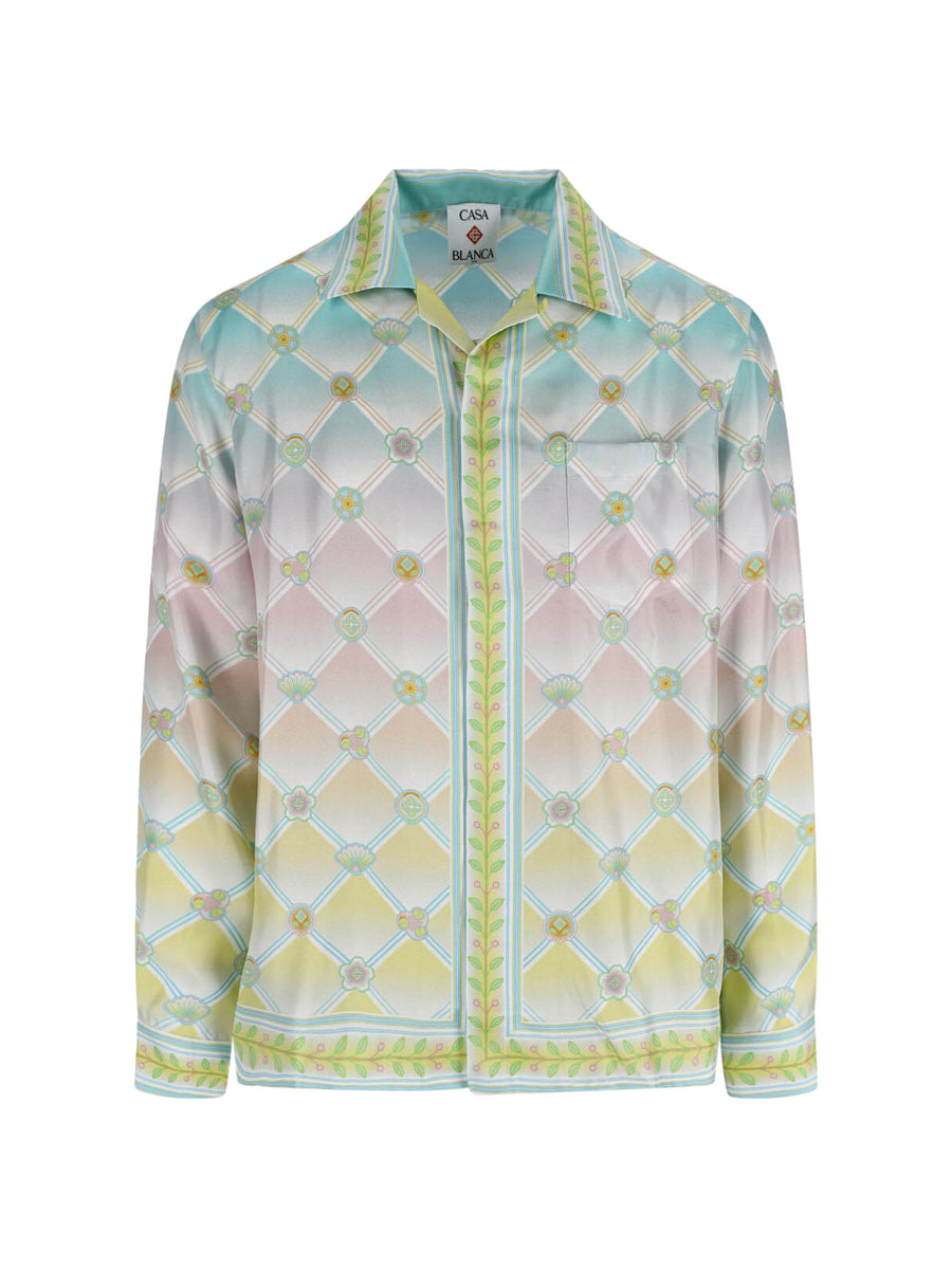 Casablanca 100% silk shirt in multicolor