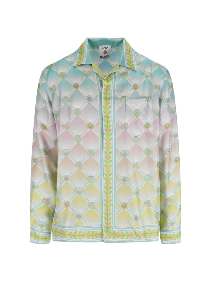 Casablanca Shirts Multicolour Silk