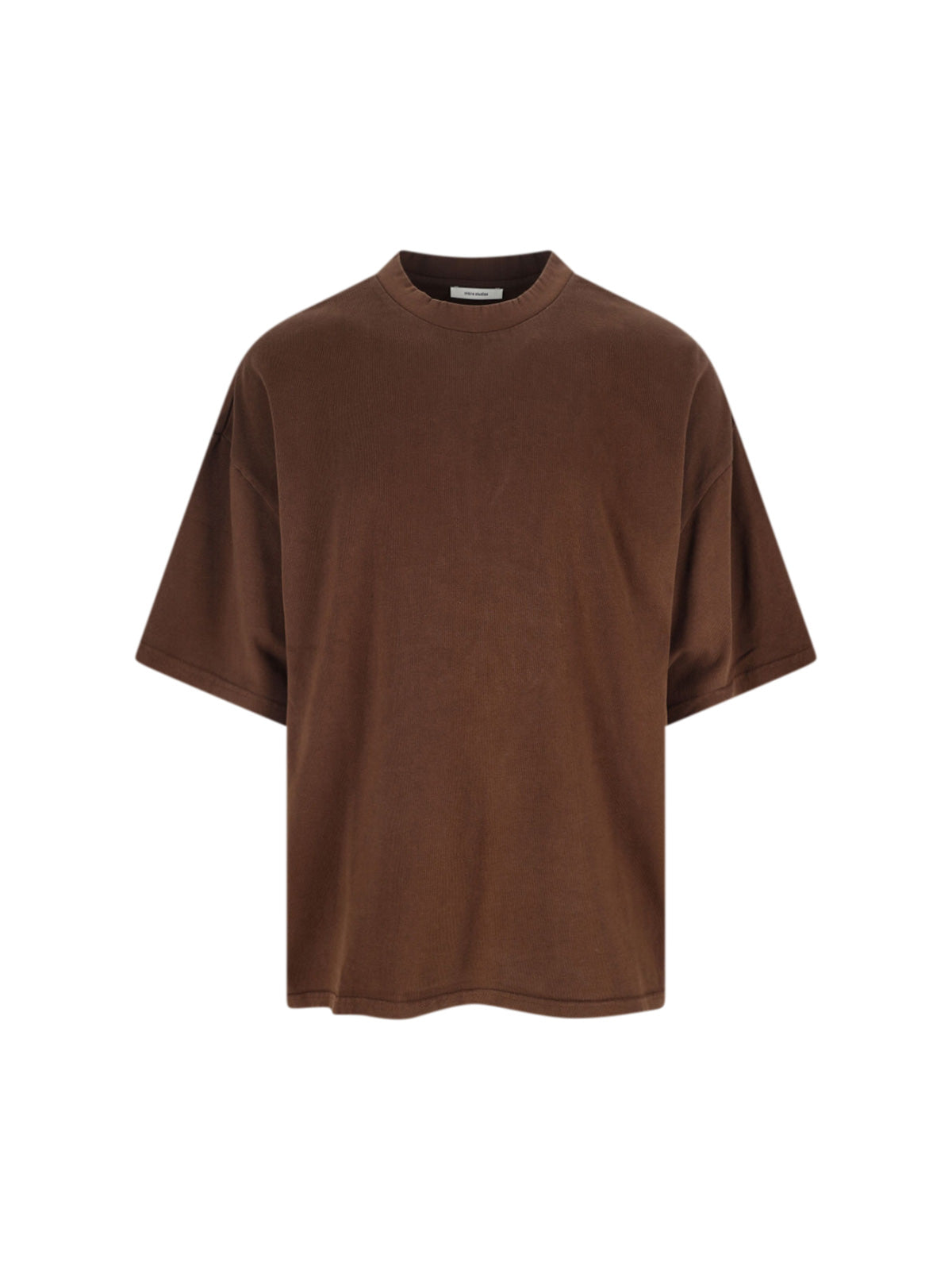 Entire Studios T-Shirts And Polos Brown Organic Cotton