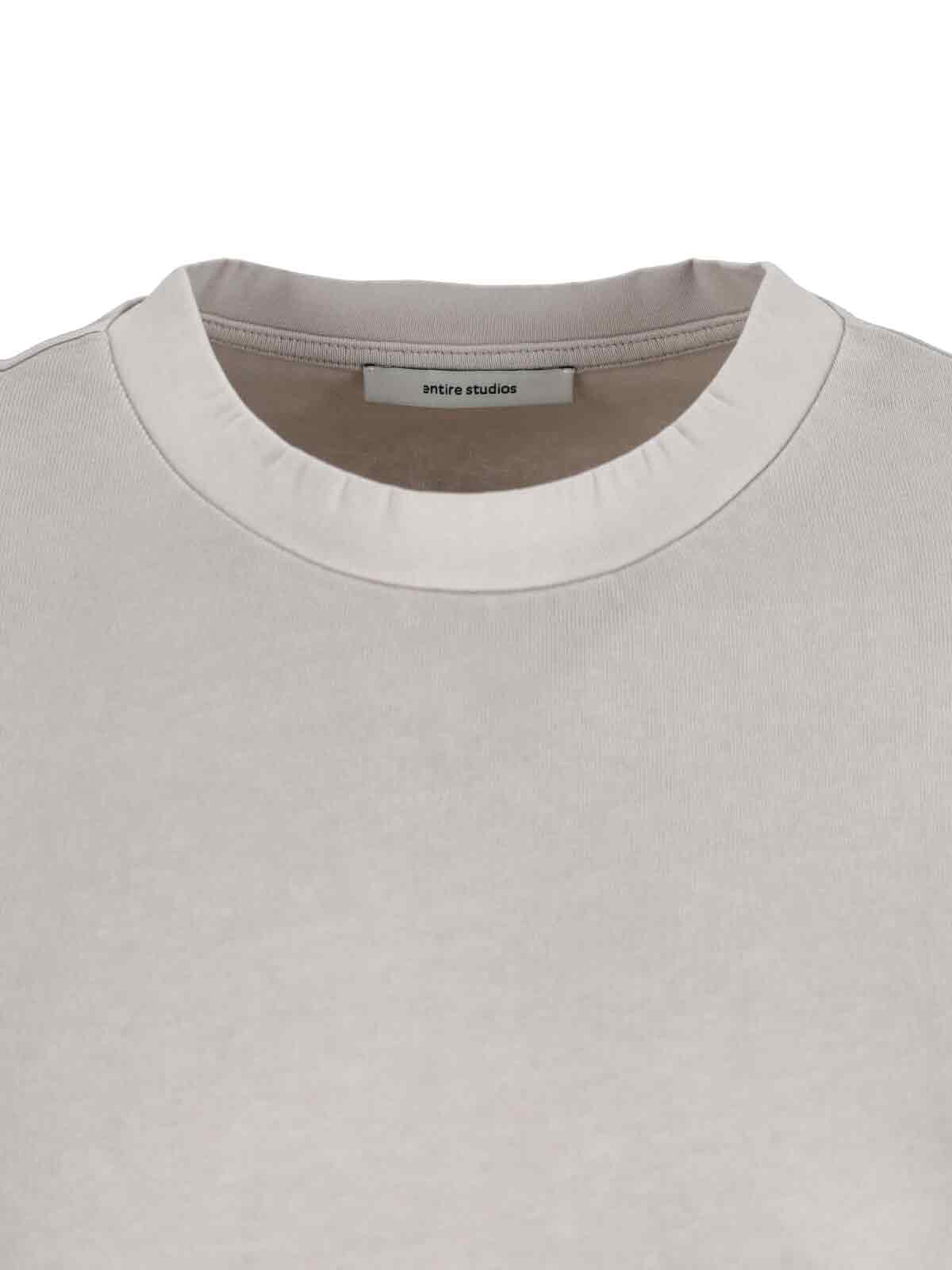 ENTIRE STUDIOS T-shirts and Polos White Organic Cotton