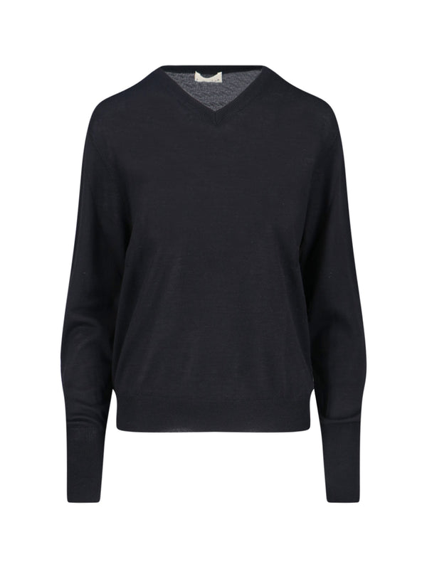Ma'Ry'Ya 70% Virgin Wool sweater in black