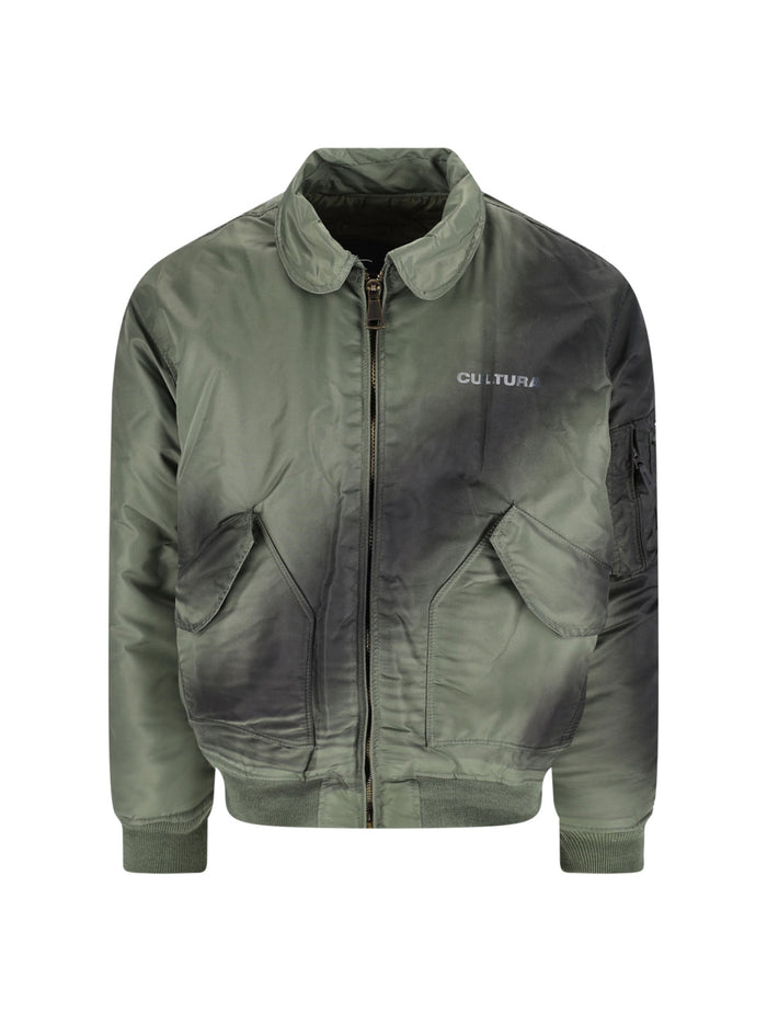 cultura Jackets Green Nylon