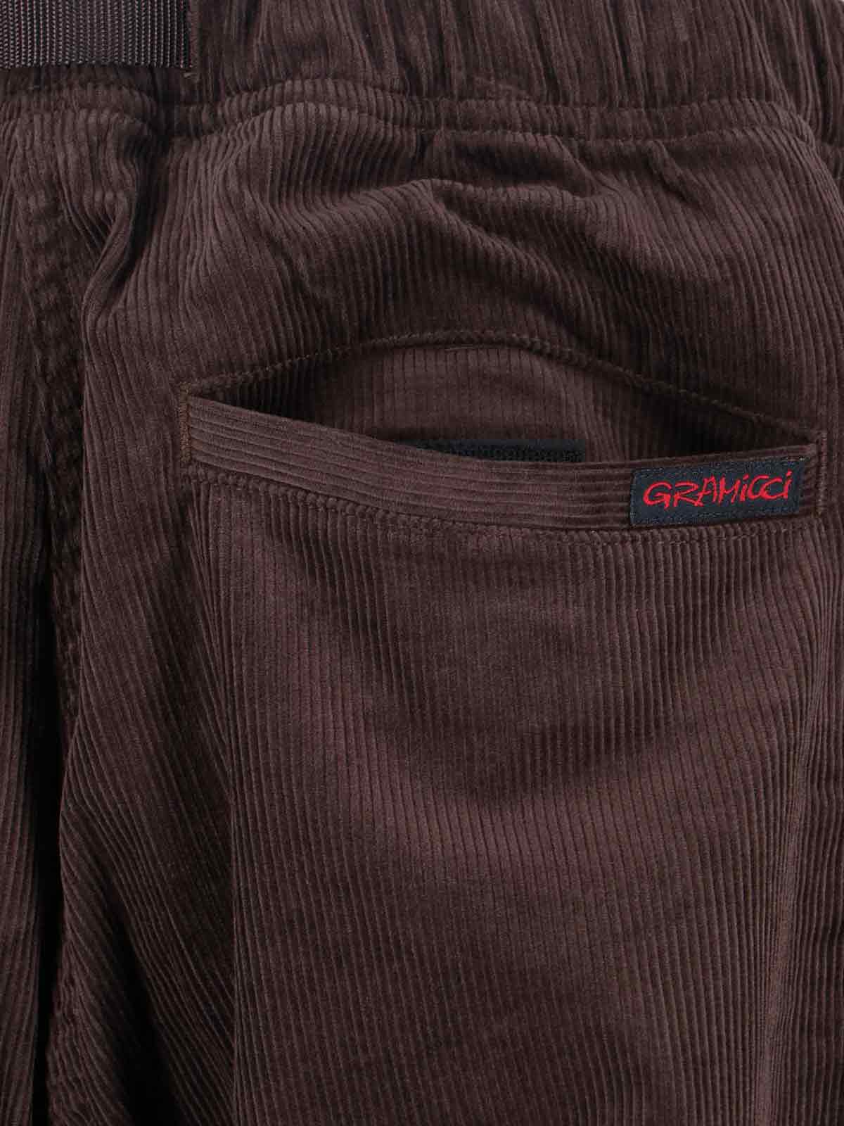 GRAMICCI Trousers Brown Cotton