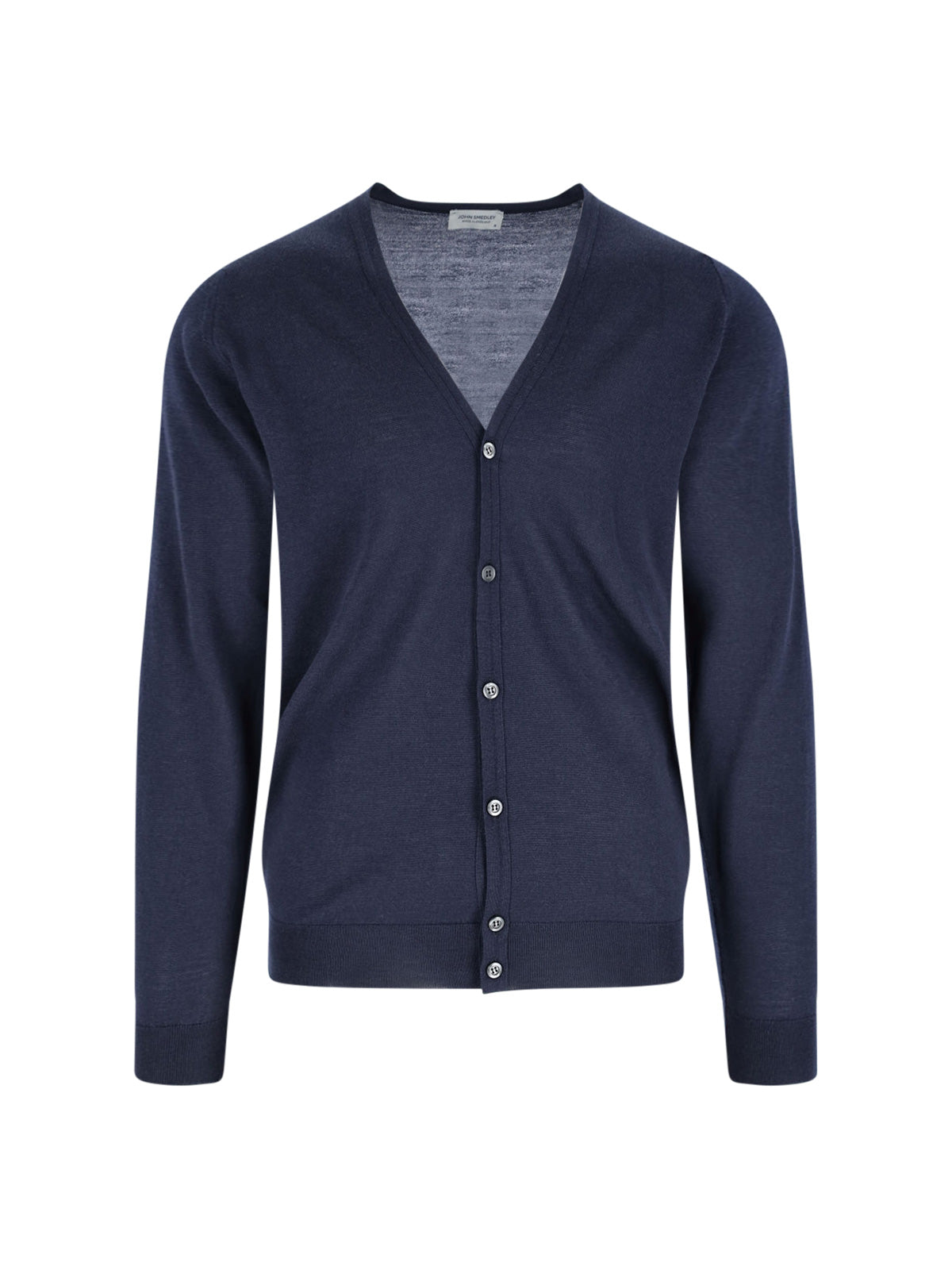 John Smedley Sweaters Blue Extrafine Merino Wool